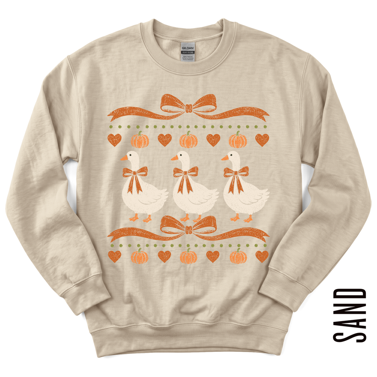 VINTAGE FALL GOOSE CREWNECK!