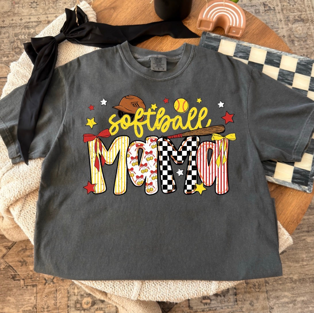SOFTBALL MAMA TEE 🥎