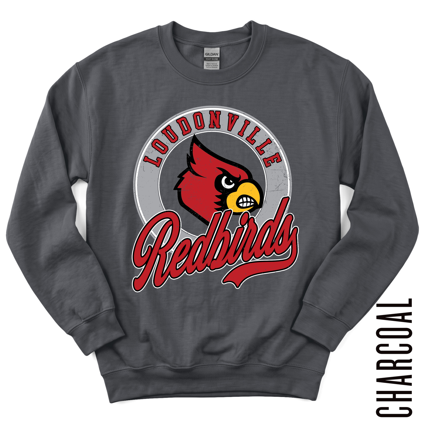 ROUND VINTAGE REDBIRD CREWNECK!