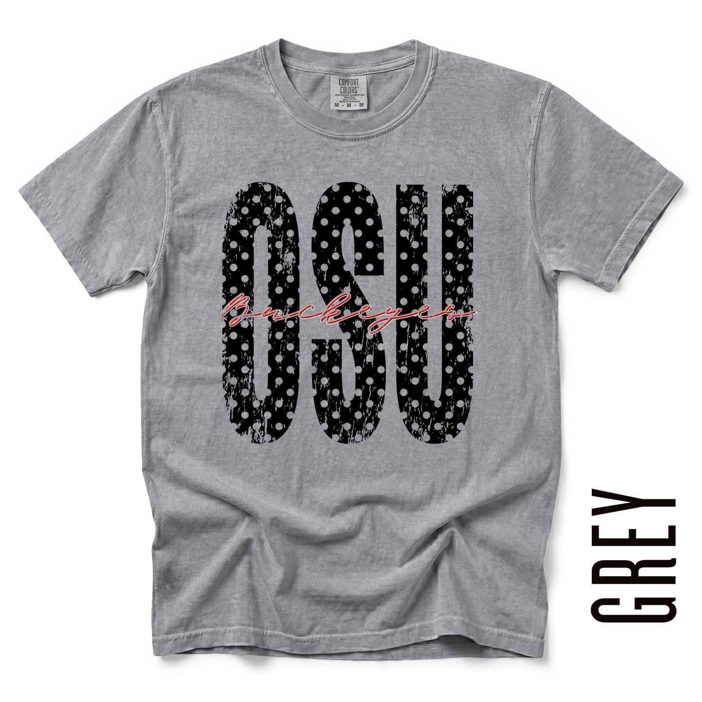 OSU BLACK POLKA DOT TEE!