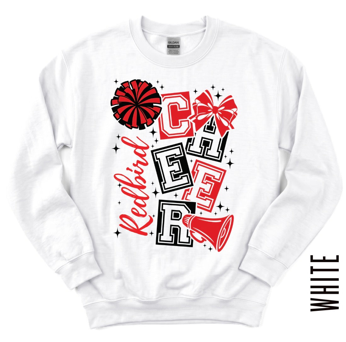 REDBIRD CHEER CREWNECK 📣