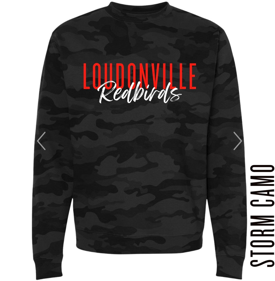 REDBIRDS CAMO CREWNECK!