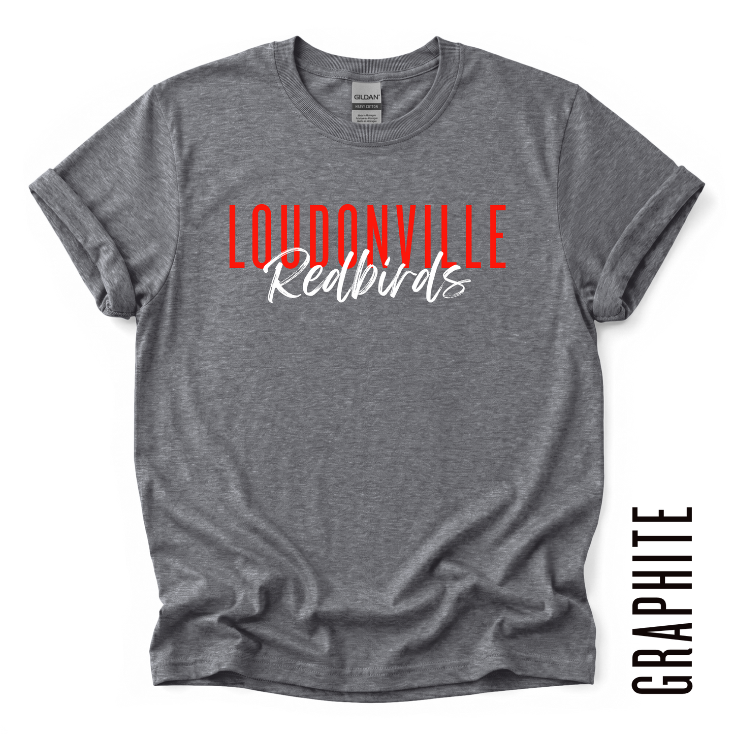 YOUTH LOUDONVILLE REDBIRD TEE!