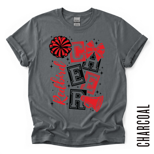 YOUTH REDBIRD CHEER TEE