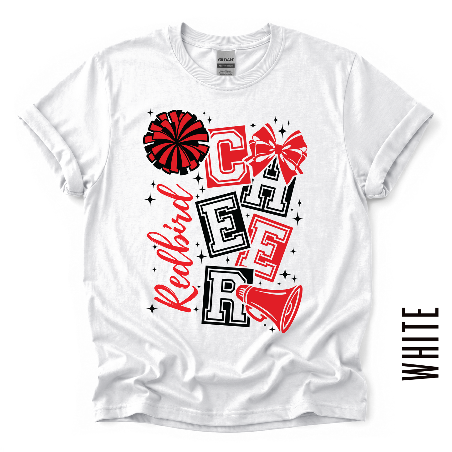YOUTH REDBIRD CHEER TEE
