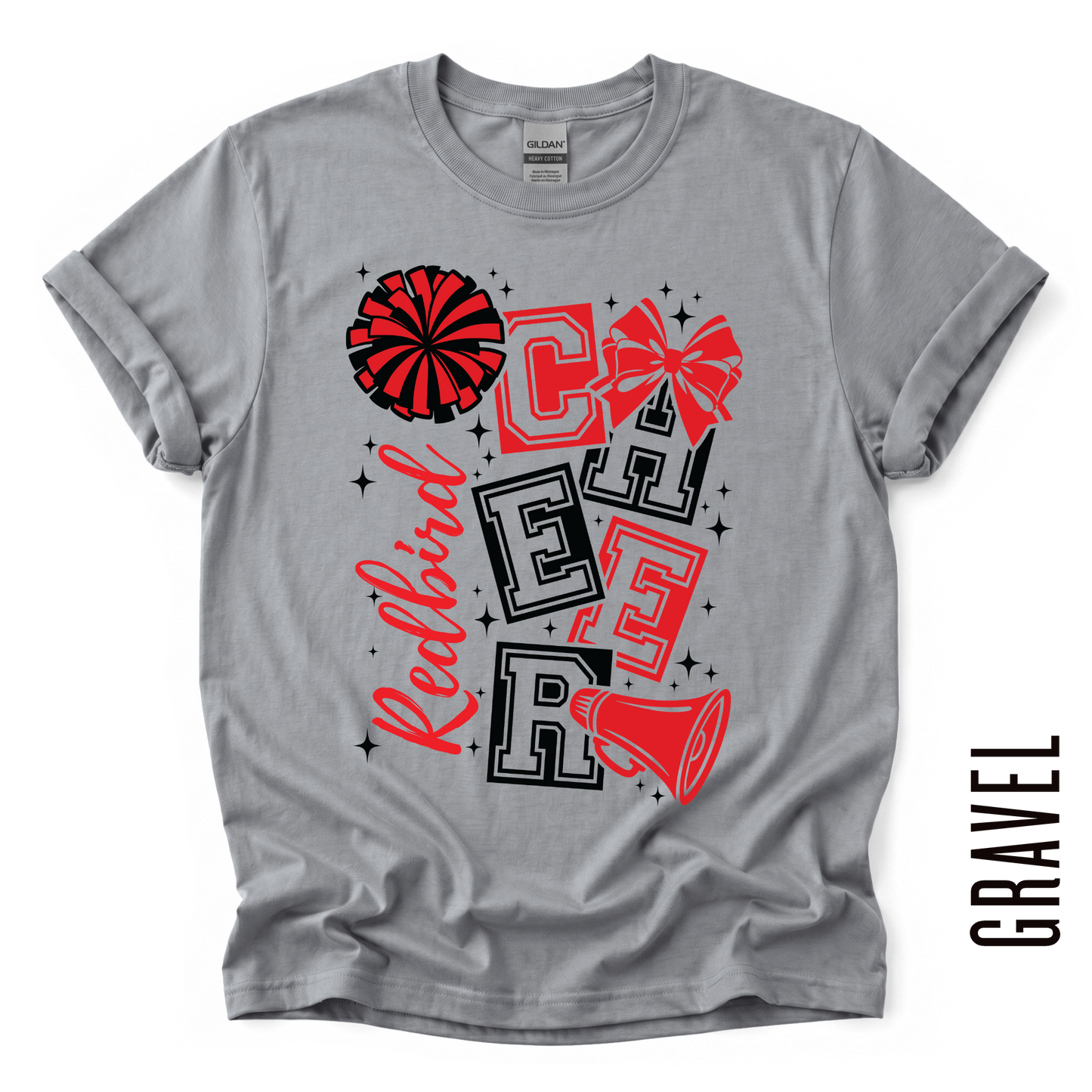 YOUTH REDBIRD CHEER TEE