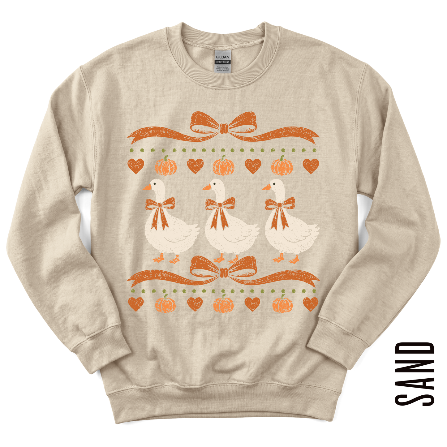 VINTAGE FALL GOOSE CREWNECK!
