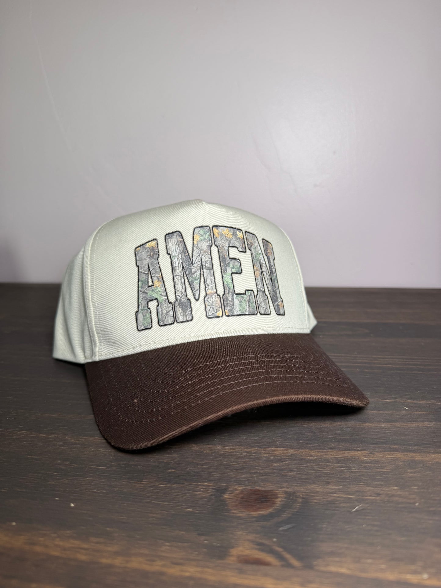 CAMO AMEN HAT 💚