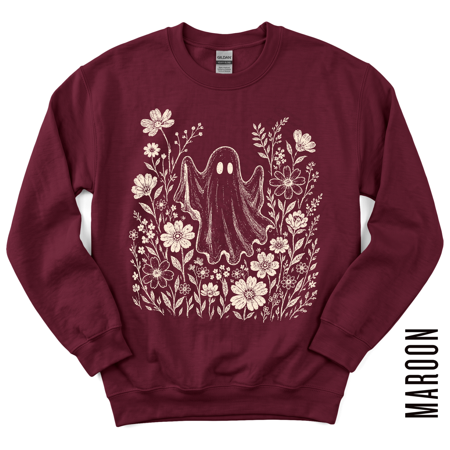 FLORAL GHOST CREWNECK!