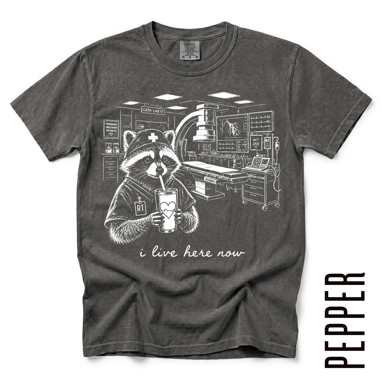 CATH LAB RT LIVE HERE TEE!