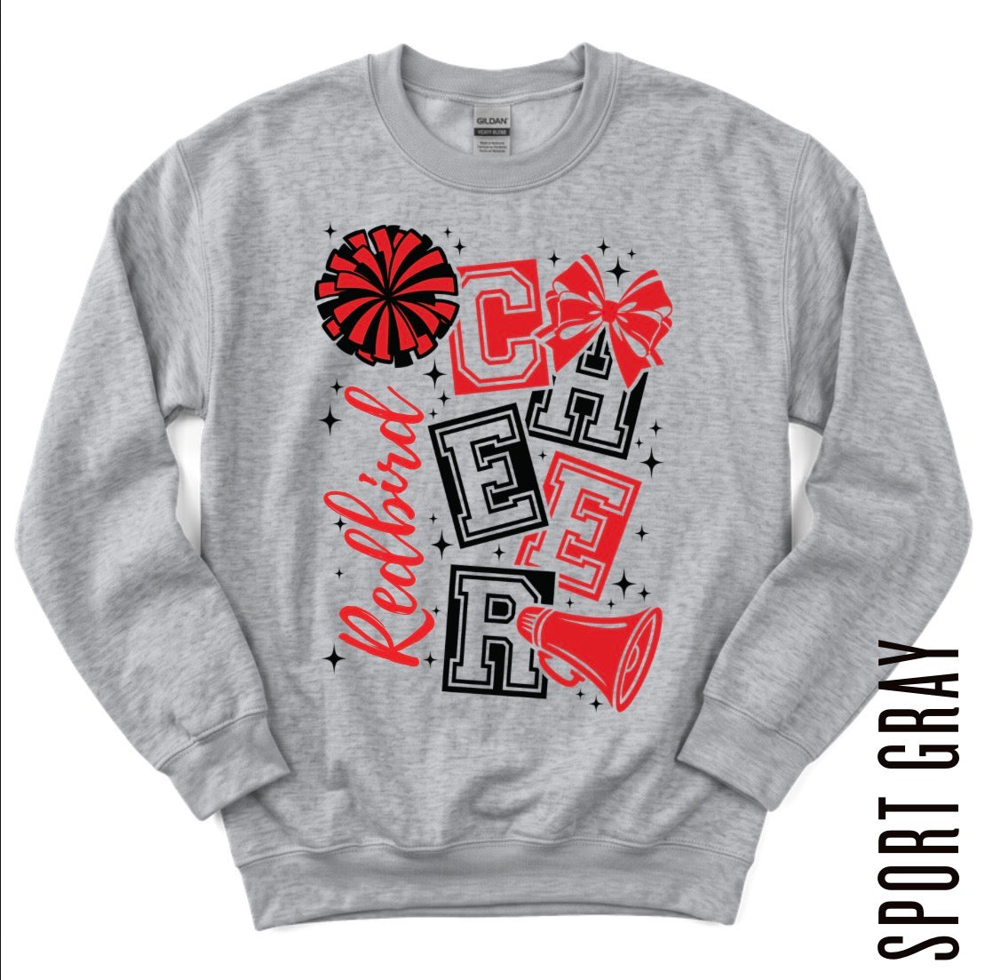 REDBIRD CHEER CREWNECK 📣