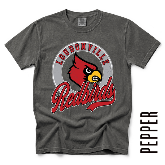 ROUND VINTAGE REDBIRD TEE!