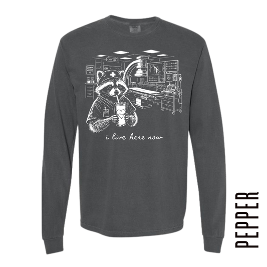 CATH LAB RCIS LIVE HERE LONG SLEEVE!