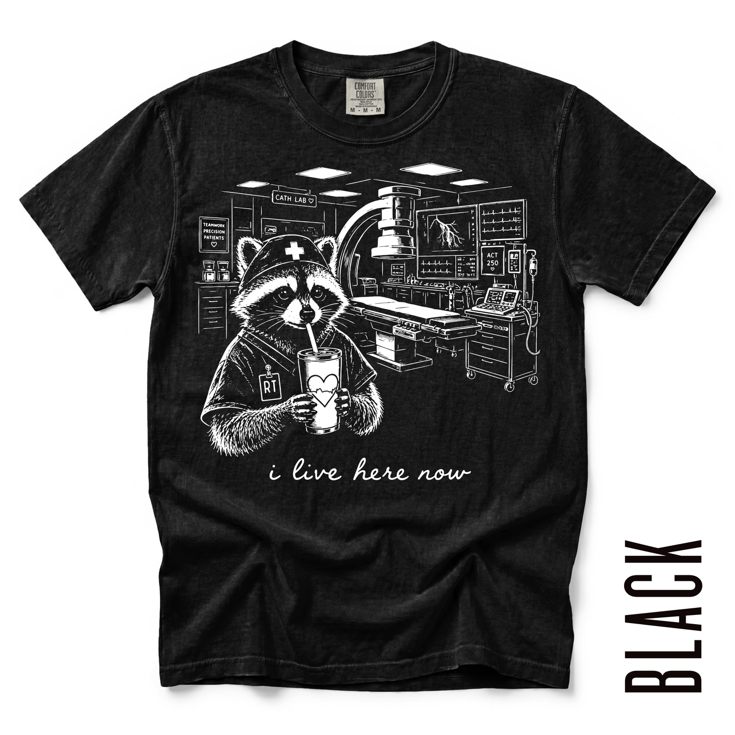 CATH LAB RT LIVE HERE TEE!