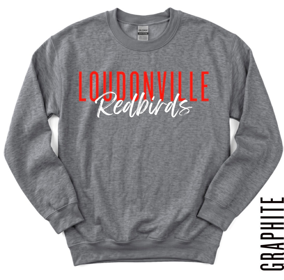 LOUDONVILLE REDBIRD CREWNECK ❗️