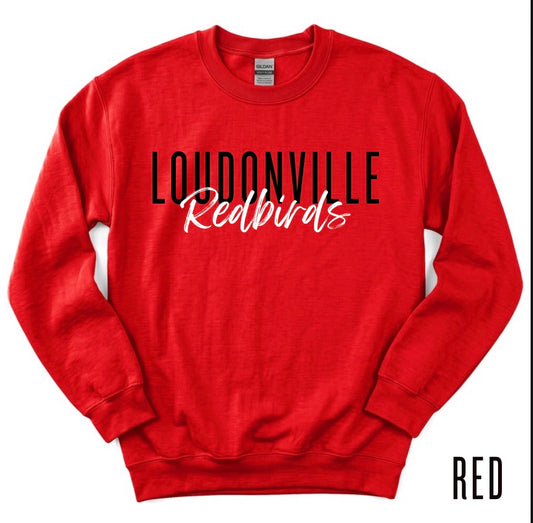 YOUTH LOUDONVILLE REDBIRD CREWNECK ❗️