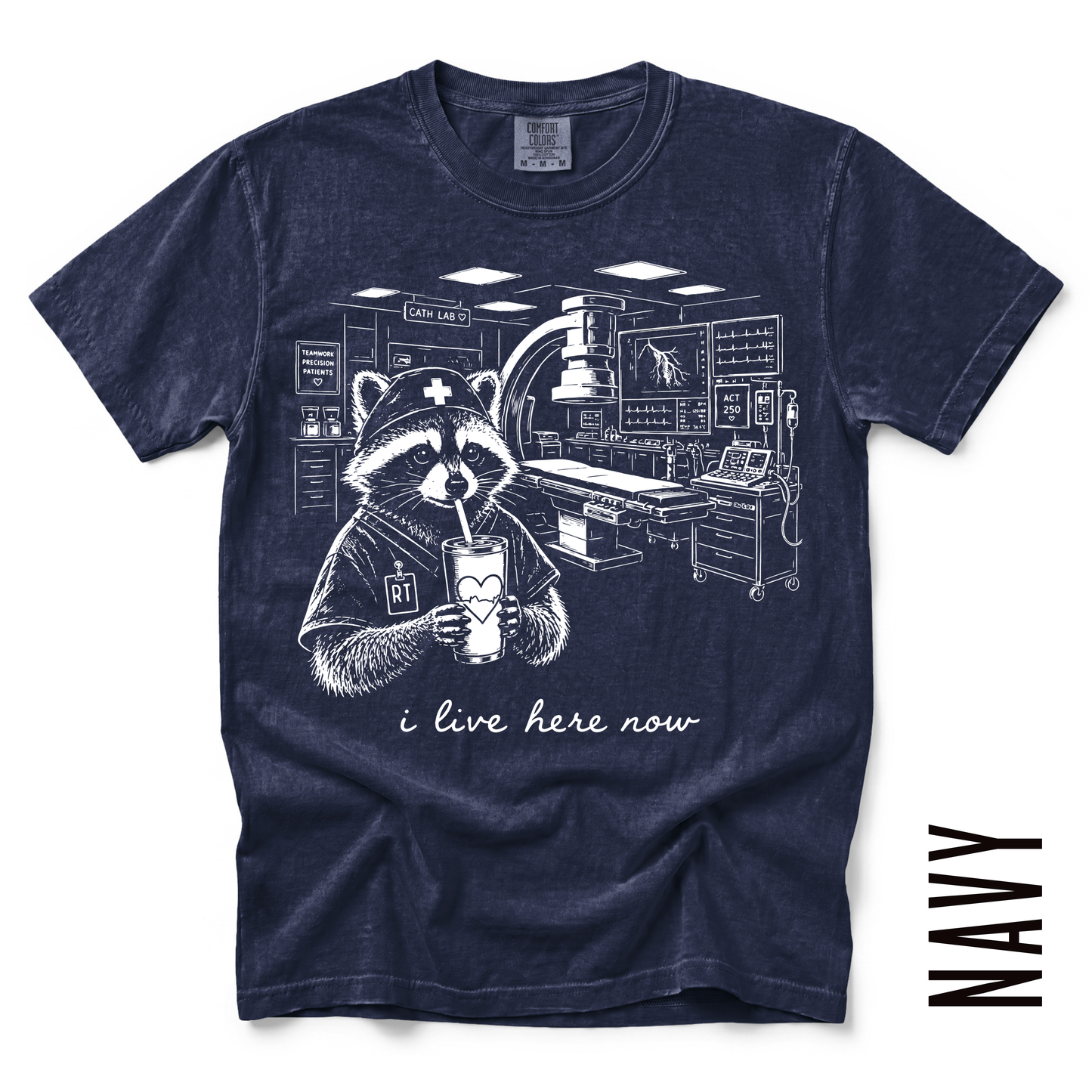 CATH LAB RT LIVE HERE TEE!