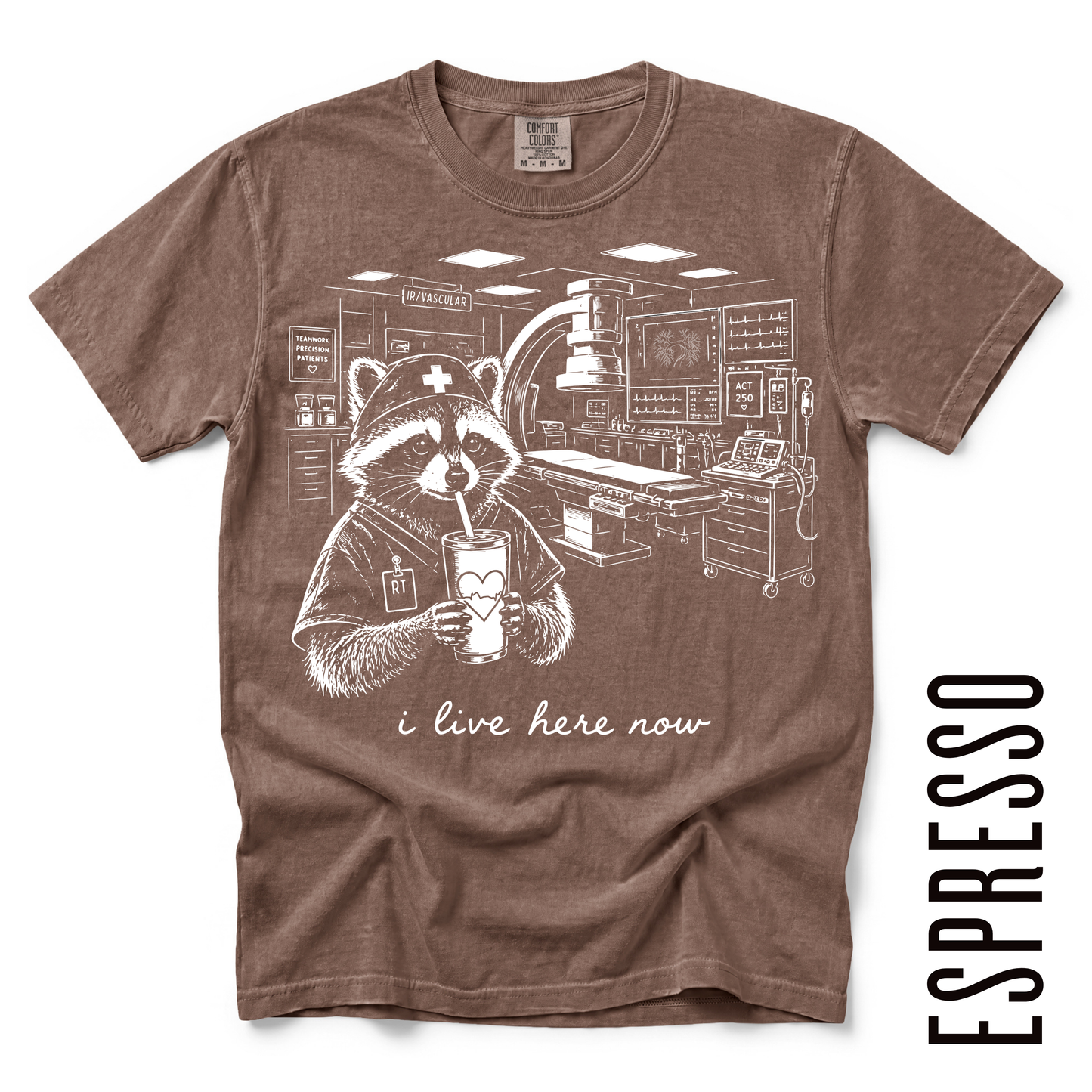 IR VASCULAR RT LIVE HERE TEE!