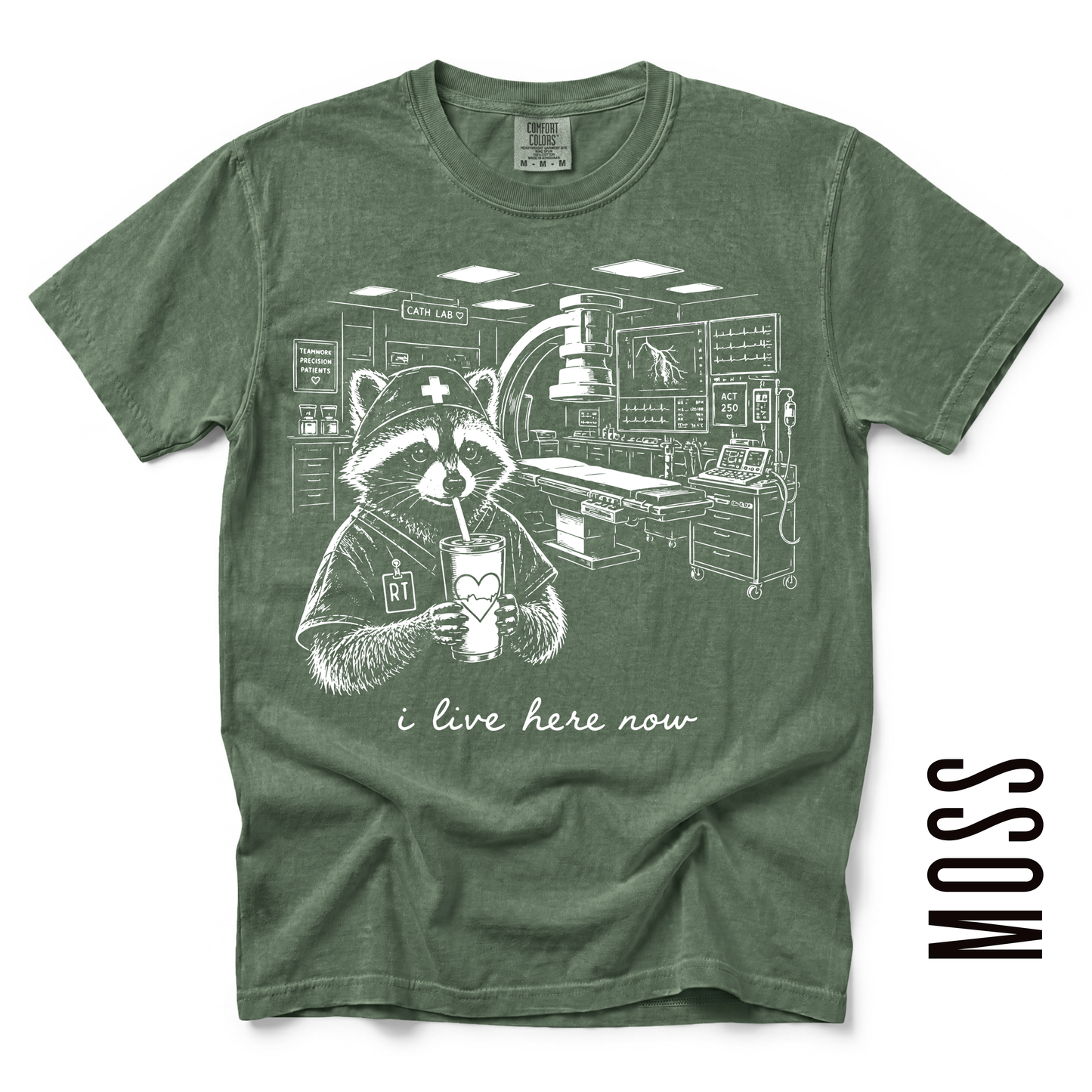 CATH LAB RT LIVE HERE TEE!