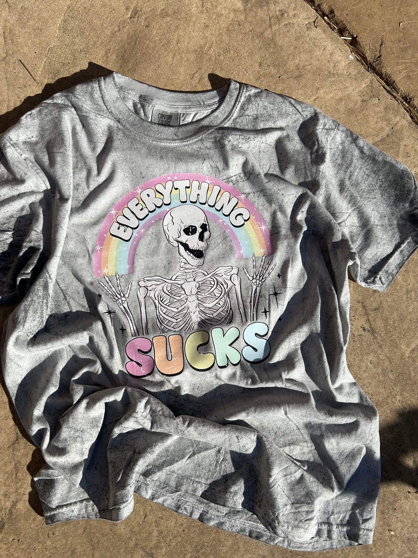 EVERYTHING SUCKS COLOR BLAST TEE ✨