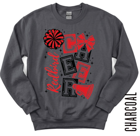 REDBIRD CHEER CREWNECK 📣