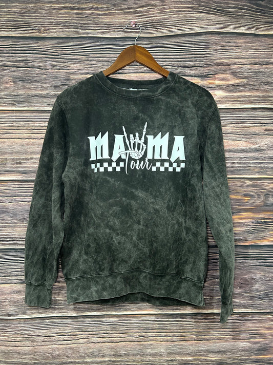 MAMA TOUR ACID WASH CREWNECK 🤘🏻