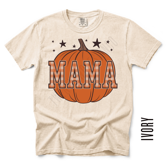 MAMA PUMPKIN STARS TEE!