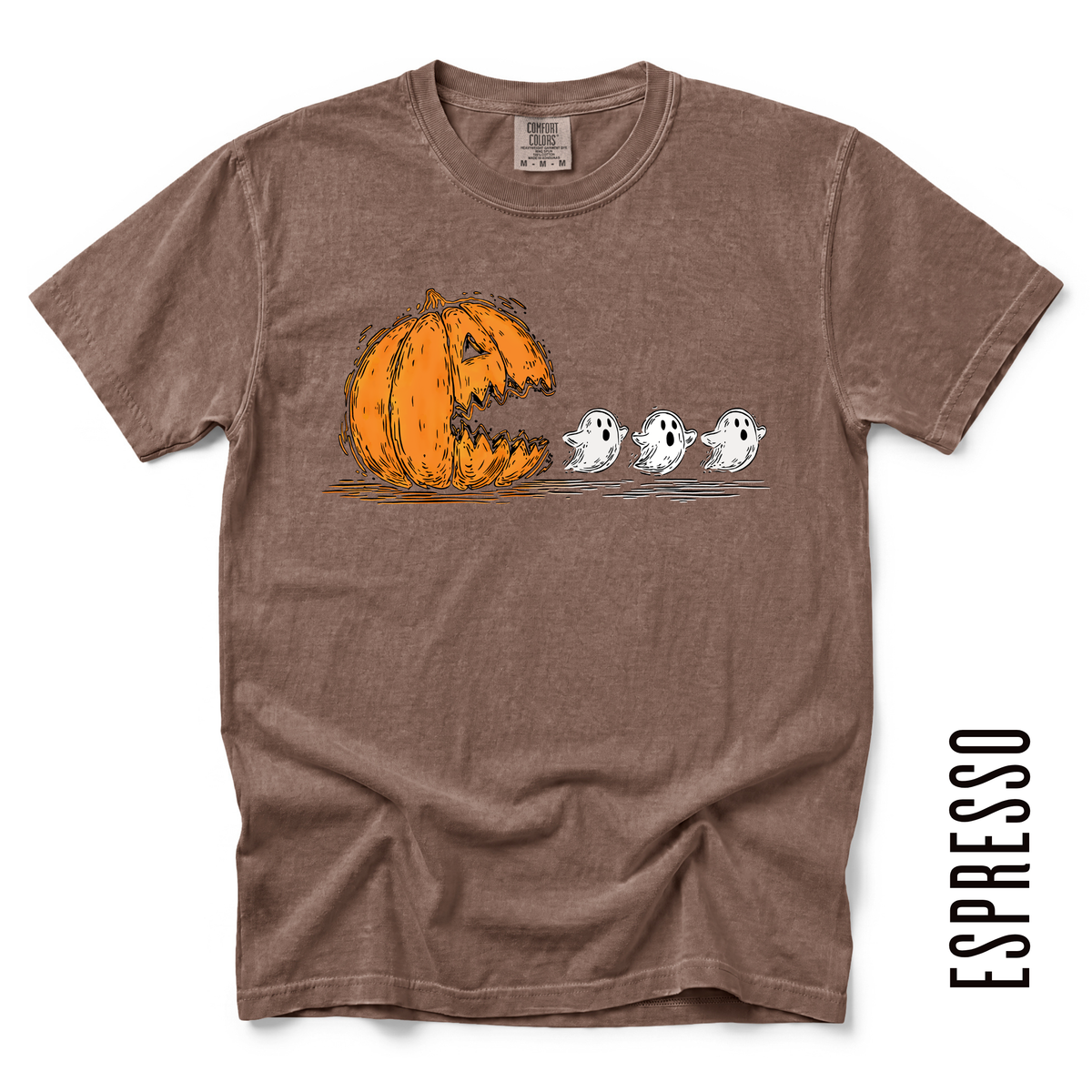 PUMPKIN CHASING GHOST TEE!