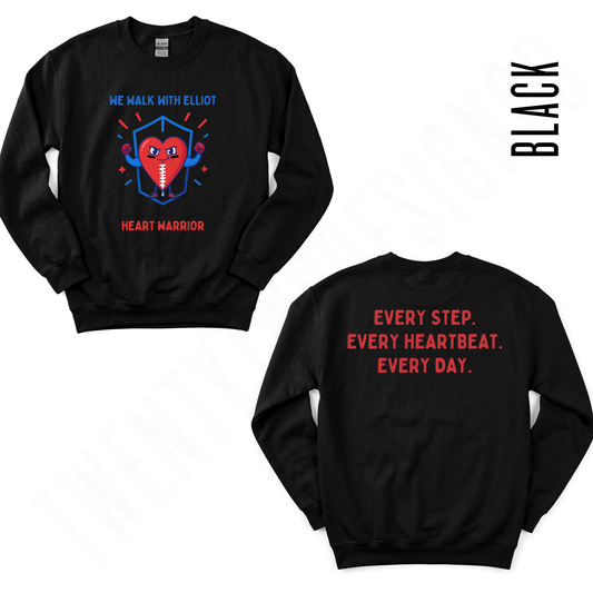 WALKING WITH ELLIOT CREWNECK!