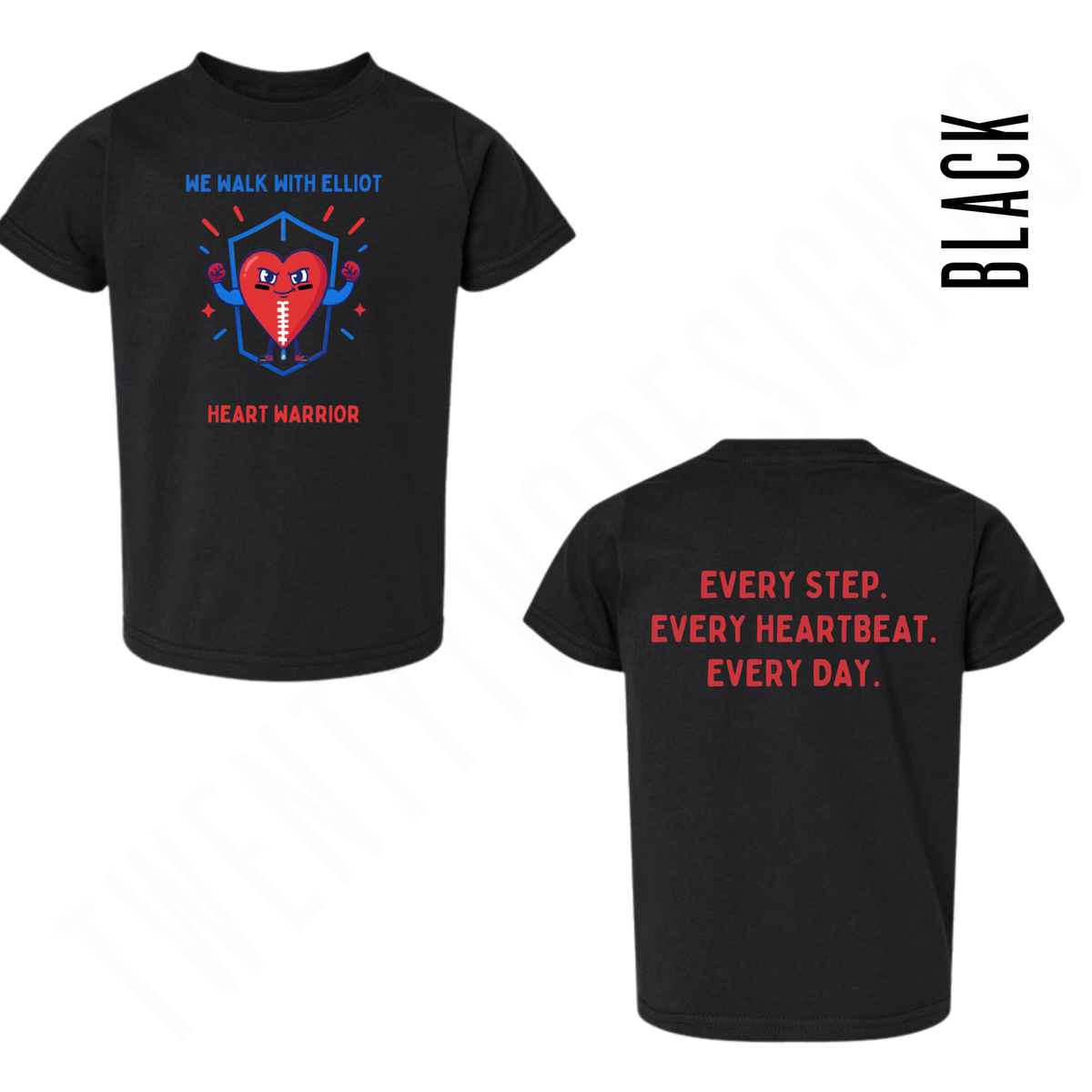 WALKING WITH ELLIOT TODDLER TEE!