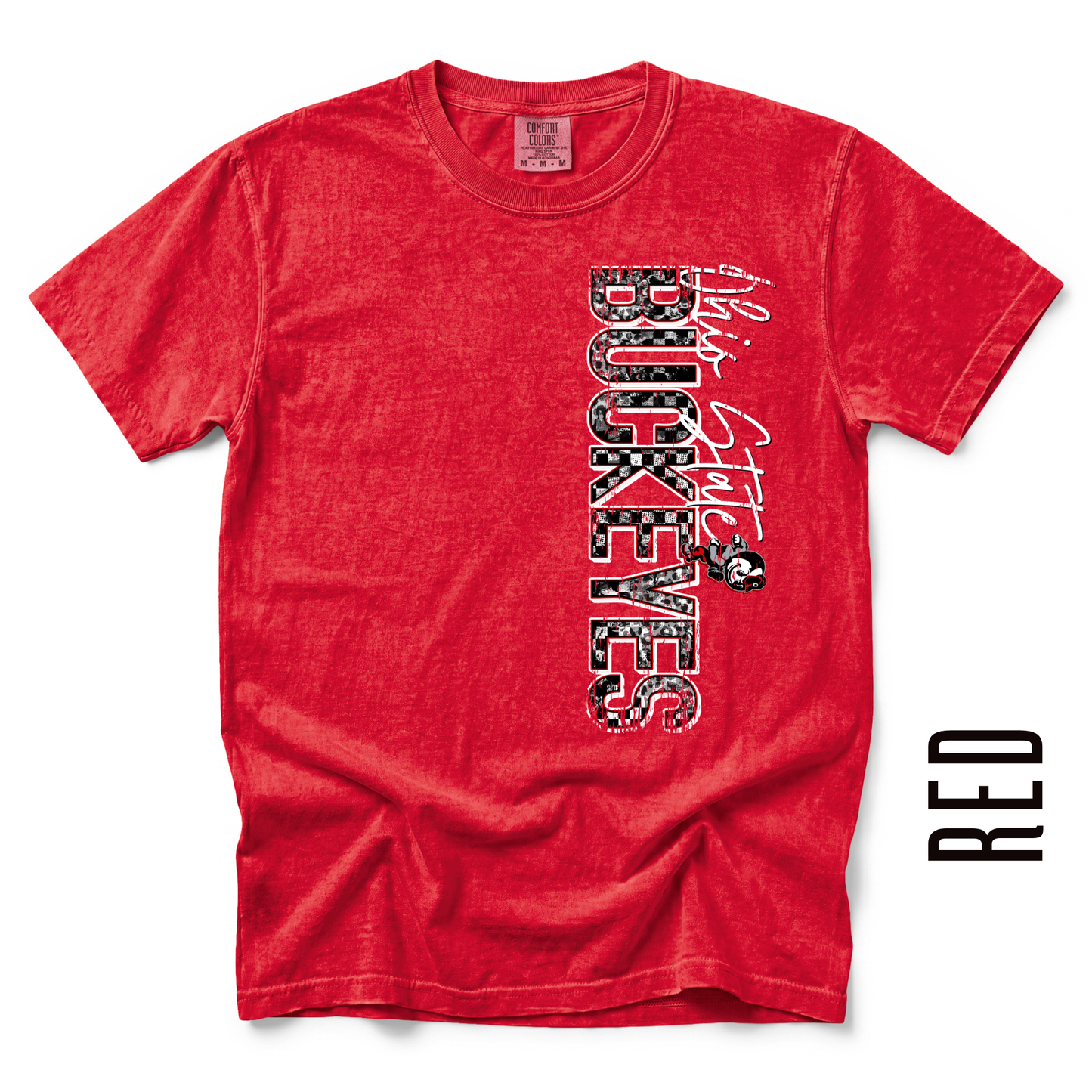 OSU WHITE VERTICAL TEE!