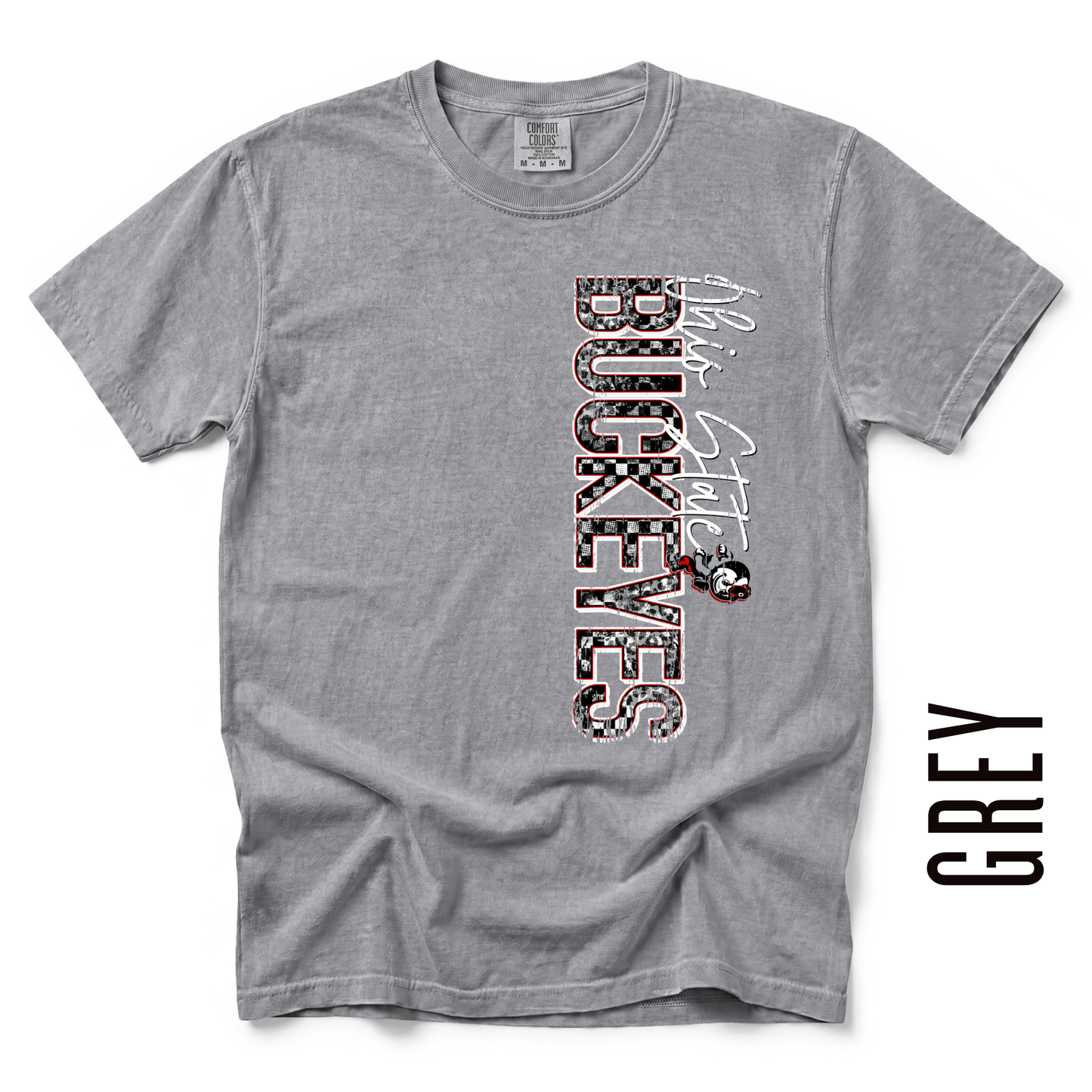 OSU WHITE VERTICAL TEE!