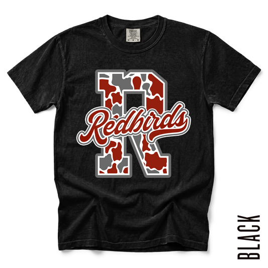 CAMO REDBIRDS TEE