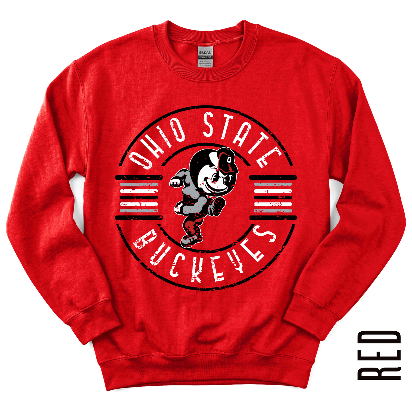 OSU BLACK ROUND CREWNECK!