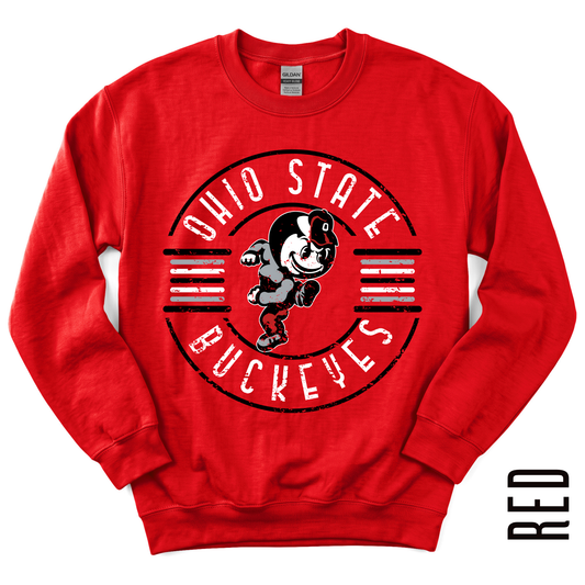 OSU BLACK ROUND CREWNECK!