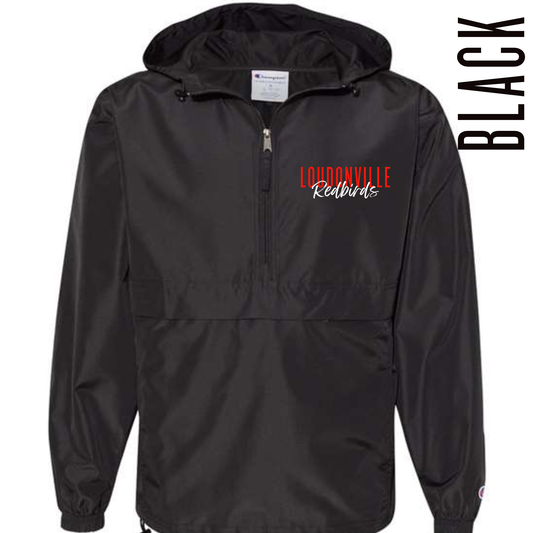 CHAMPION LOUDONVILLE WINDBREAKER 1/4 ZIP