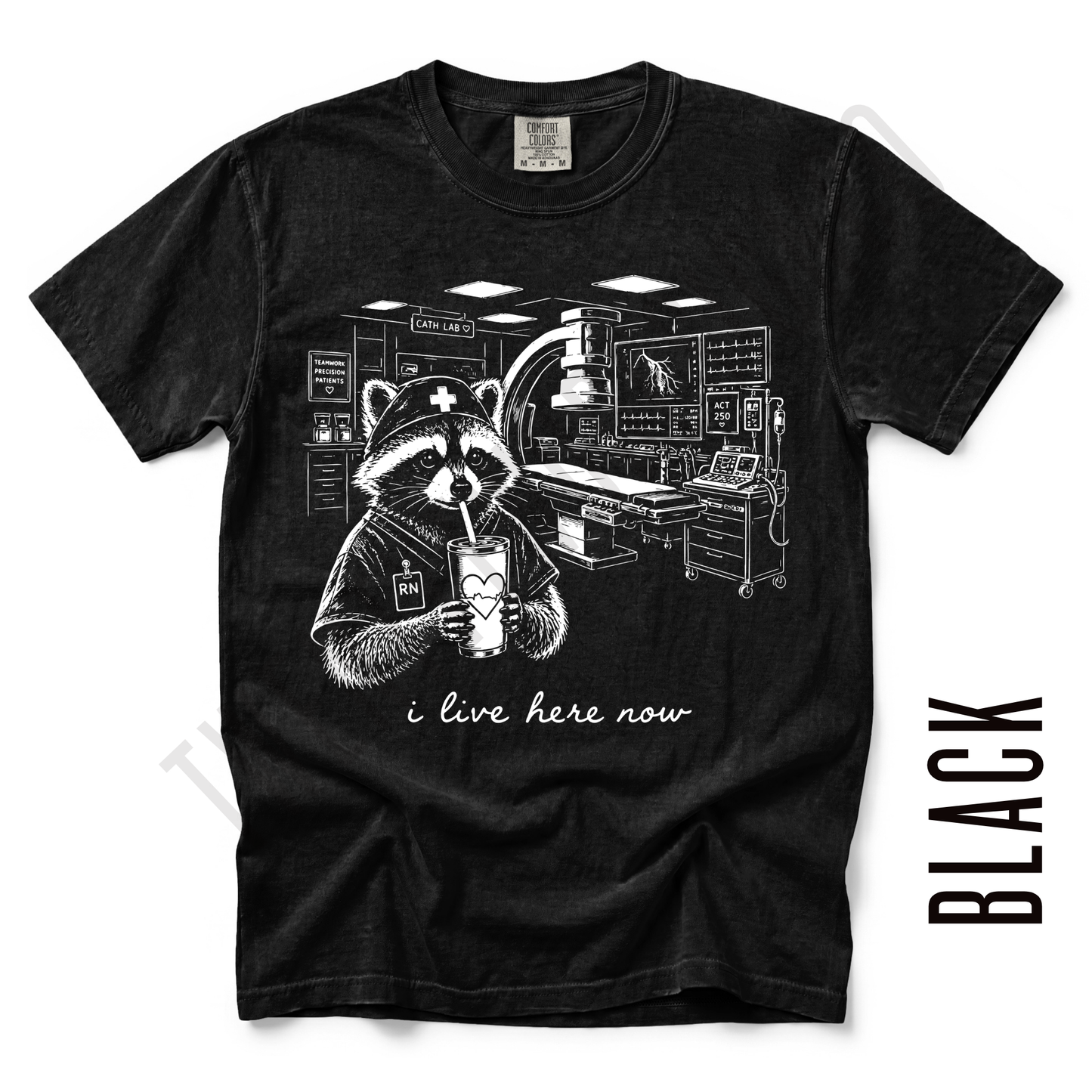 CARDIOLOGY LIVE HERE TEE!