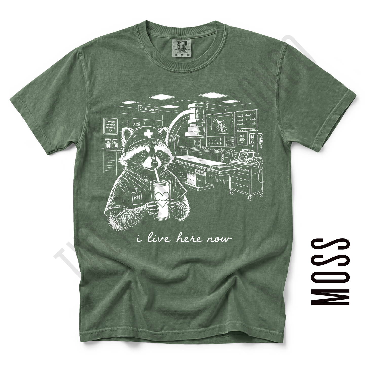 CARDIOLOGY LIVE HERE TEE!