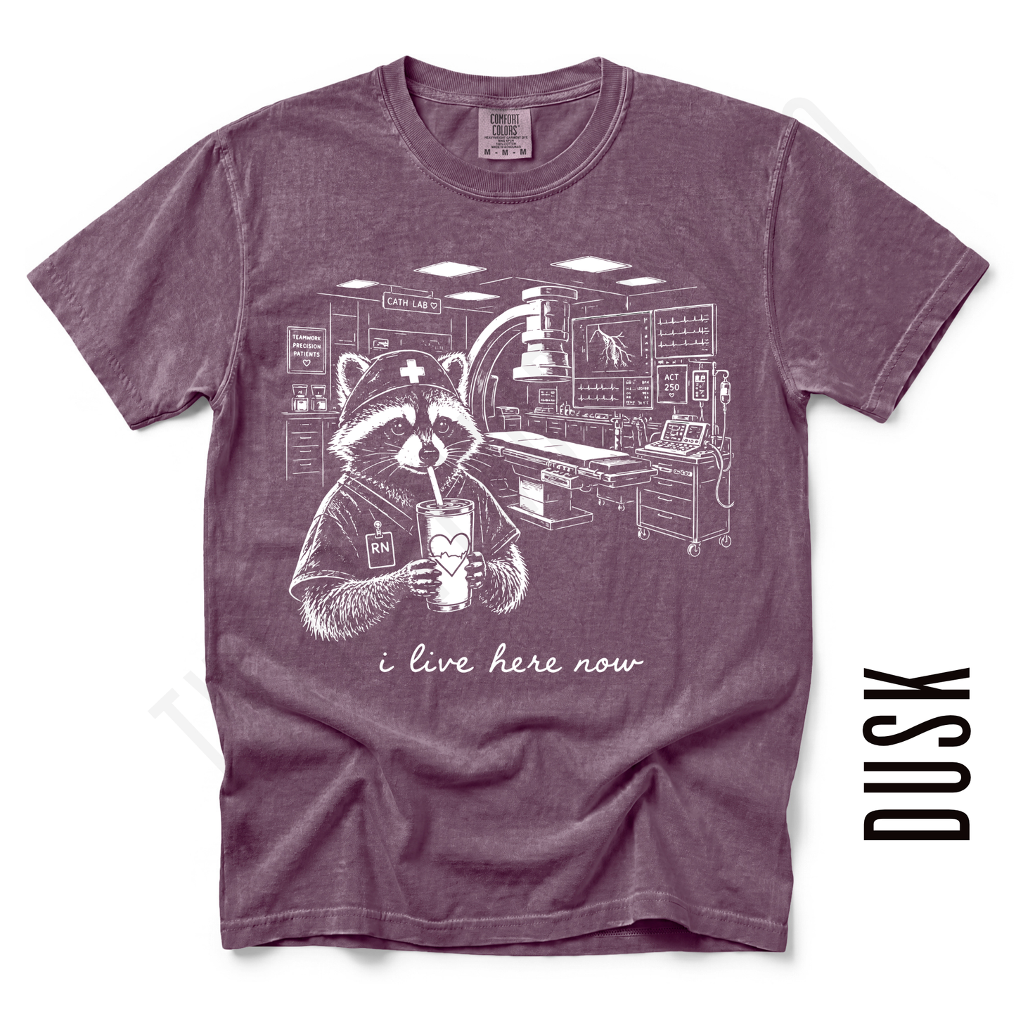 CARDIOLOGY LIVE HERE TEE!