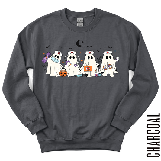 NURSE GHOST CREWNECK!