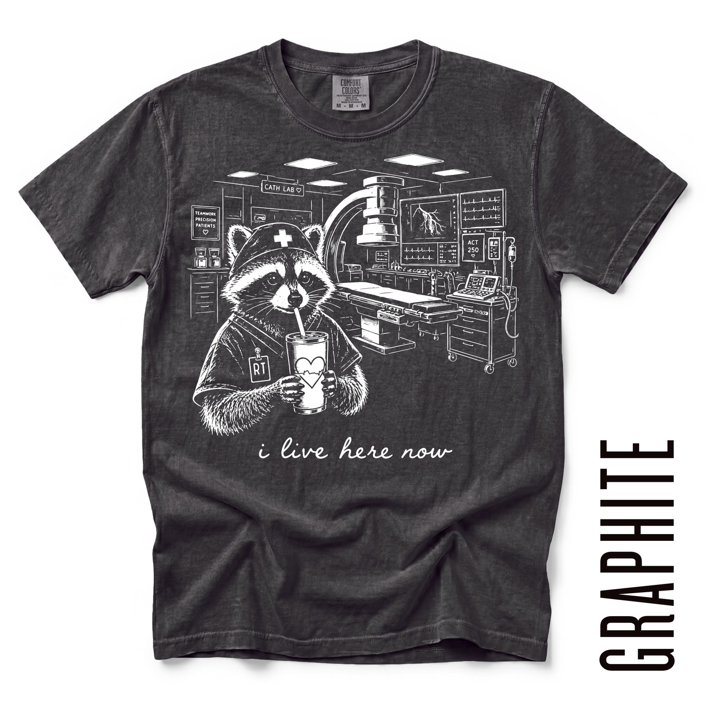 CATH LAB RT LIVE HERE TEE!