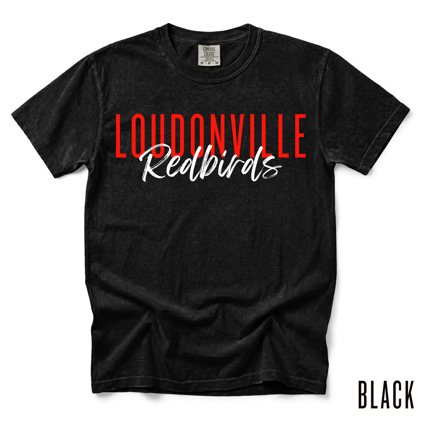 LOUDONVILLE REDBIRDS TEE ❤️
